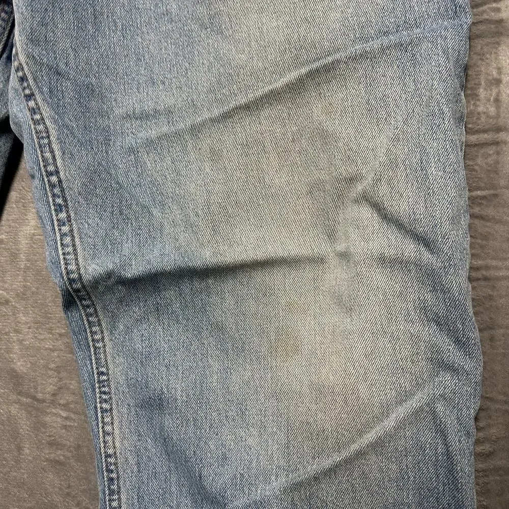 Vintage‎ L.L.Bean Straight Jeans Men's Size 38x30 Light Blue